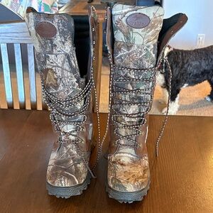 Men’s Trekker Camouflage Boots